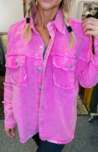 Hot Pink Vintage Seam Fur Patched 143 Jacket 11/7/22 4606