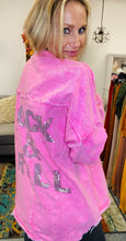 Hot Pink Vintage Seam Fur Patched 143 Jacket 11/7/22 4606