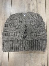 Variety C.C. Criss Cross Ponytail Knitted Beanie 11/9/21 9919