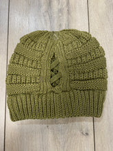 Variety C.C. Criss Cross Ponytail Knitted Beanie 11/9/21 9919