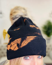 Black & Brown Panache Tie Dye Knit Pom Hat 9/24/21 9470