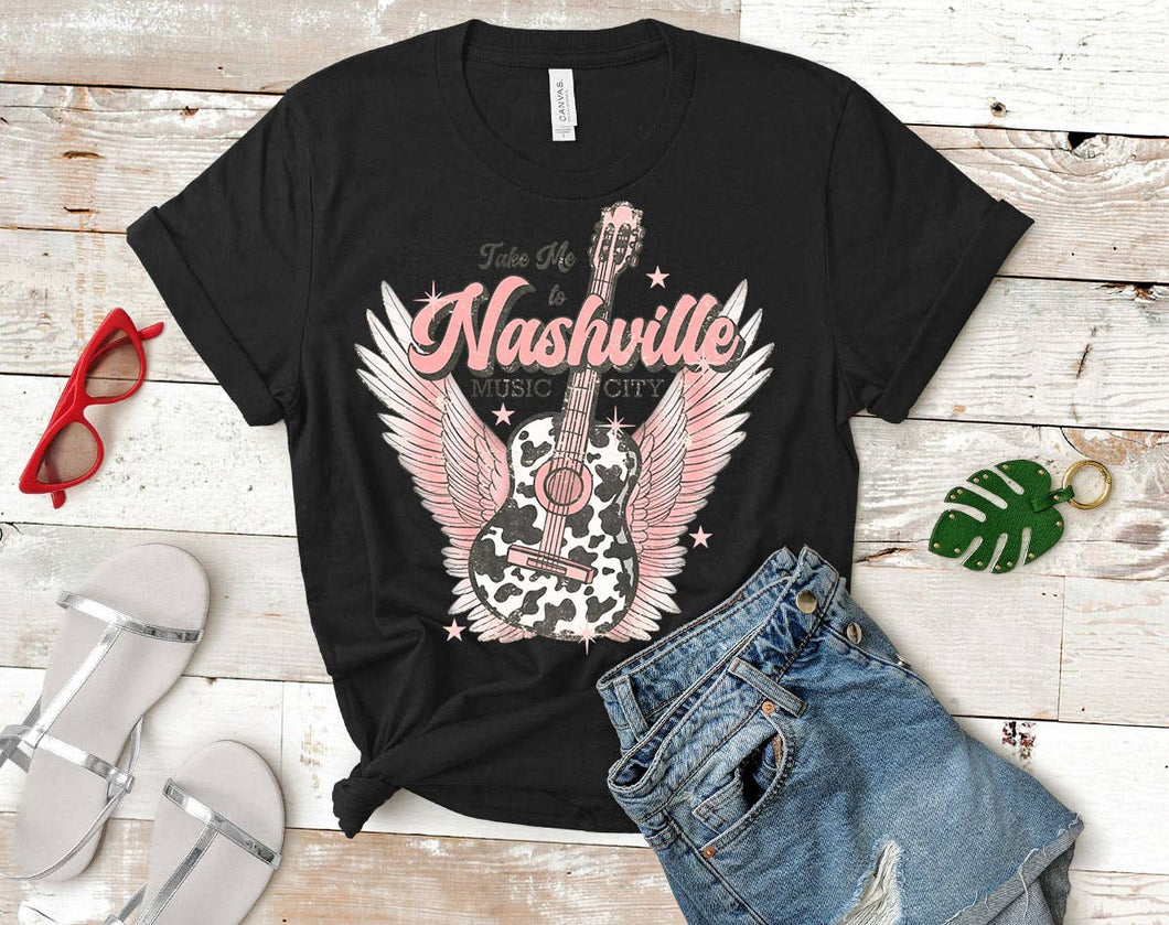Nashville 3 Country Music City - Western America Shirt