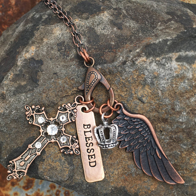 Blessed Treasure Charm Necklace