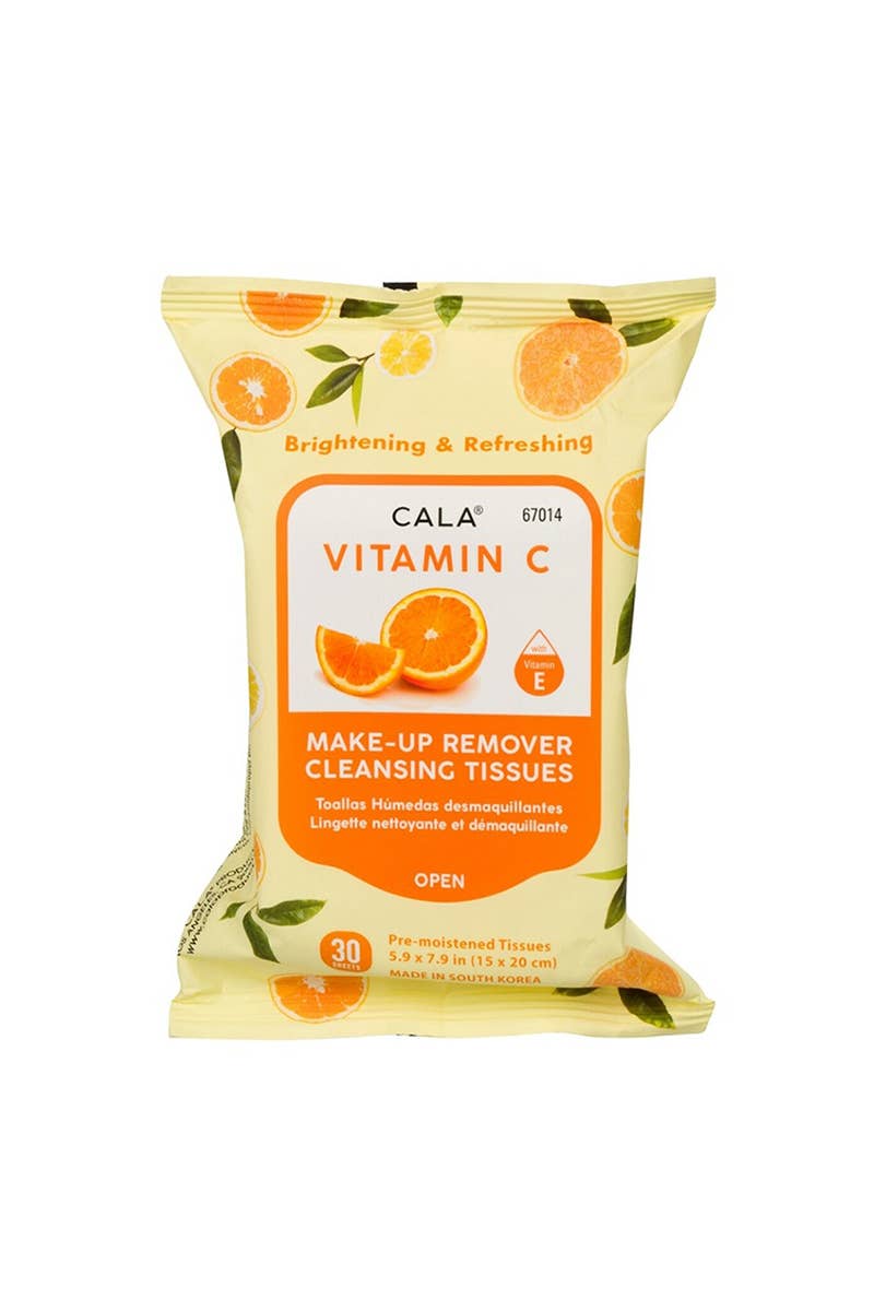 CALA Makeup Remover Tissue 30 sheets Vitamin C